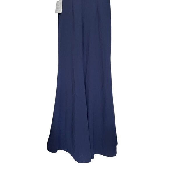 NWT Eliza J | Balloon 3/4 Floral Applique Sleeve Sheath Round Neck Dress Gown 8 - Picture 10 of 15